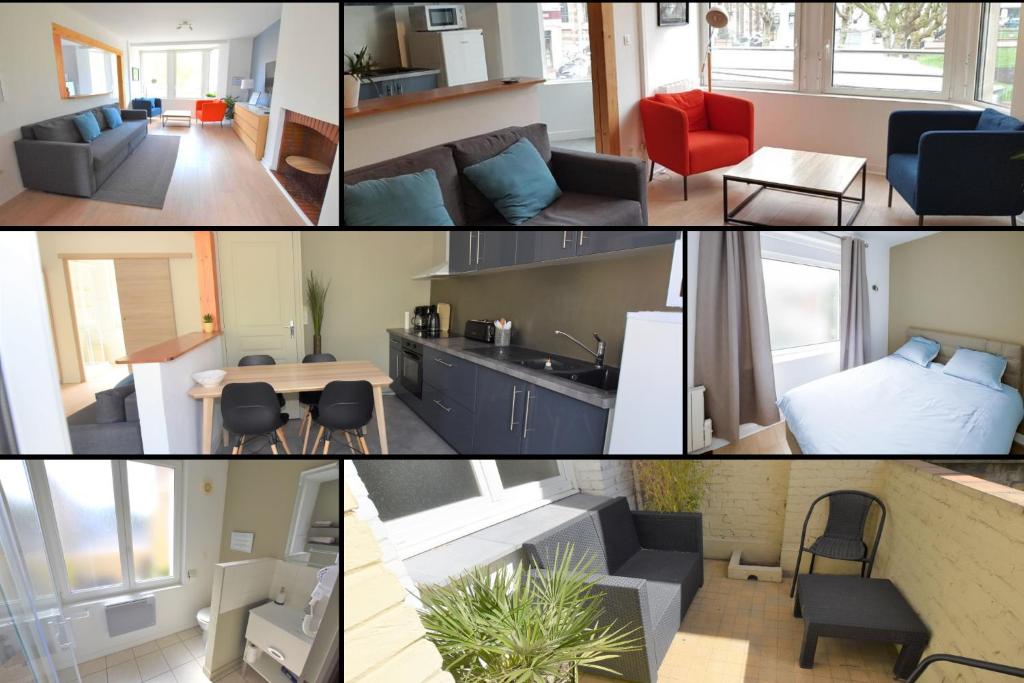 Appartement MALOA2 - Appartement 2 personnes Dunkerque Plage - Wifi - Lit confort 12 Place Turenne 1er étage 59240 Dunkerque