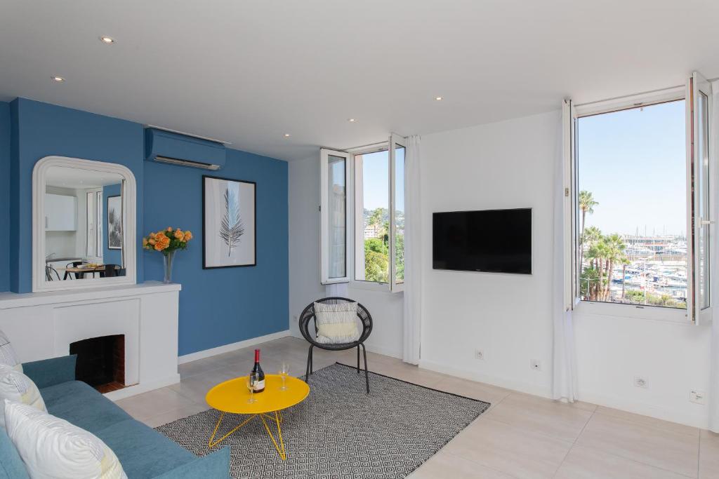 Appartement Maracuja YourHostHelper 4 Place Bernard Cornut Gentille 06400 Cannes