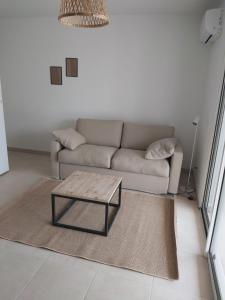 Appartement Marina Di Bravone T3 bord de mer Residence marine di bravone 20230 Linguizzetta Corse