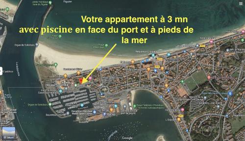 Marina / Plage - Agréable T3 - 70m2 + 2 loggias
