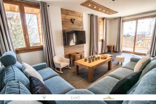 MARMOTTE 102 - Beau T4 pour 10, aux pieds des pistes