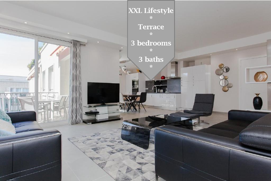 Marriott- Croisette: Superb 3 bedrooms/ 3 baths Rond-Point Duboys d'Angers 2, 06400 Cannes