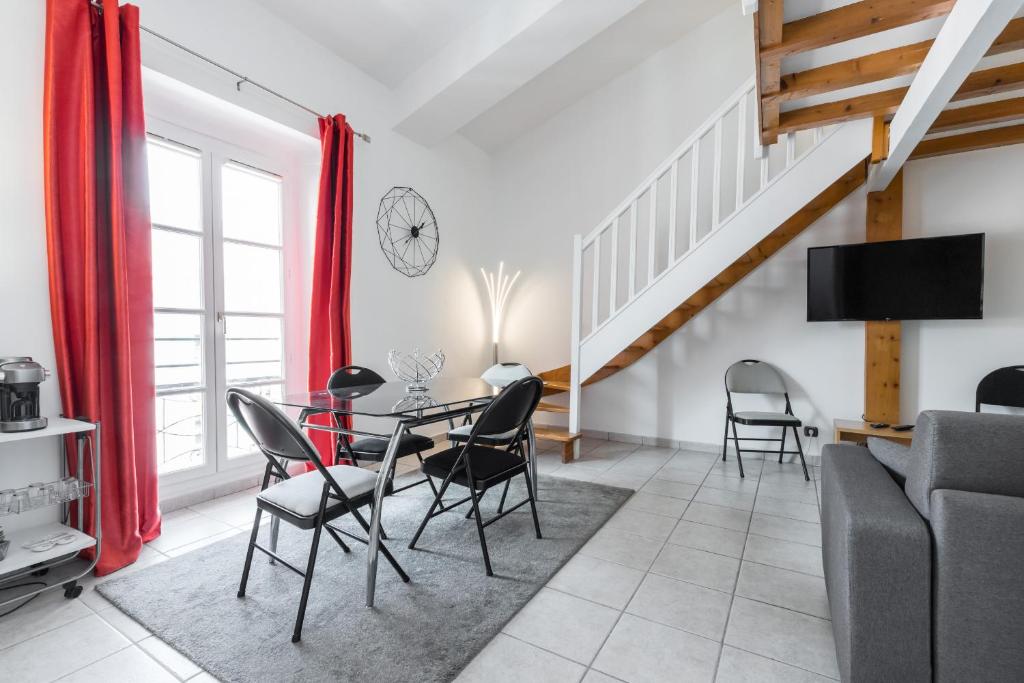 Appartement Massena Square - 1 Bdr Duplex with AC 3 Avenue Jean Médecin 06000 Nice