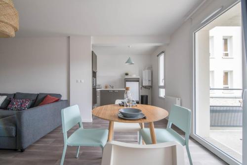 MAXIME - Appartement proche gare, arrivée 24 24