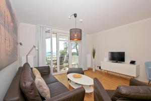 Meeresblick Residenzen FeWo 26, inklusive Sauna und Schwimmbadnutzung im AHOI Sellin