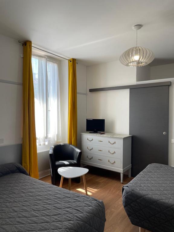 Meeresblick Residenzen FeWo 50 deluxe, inklusive Sauna und Schwimmbadnutzung im AHOI Sellin 18586 Göhren