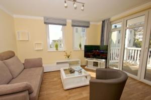 Meeresblick Residenzen FeWo 54 deluxe, inklusive Sauna und Schwimmbadnutzung im AHOI Sellin