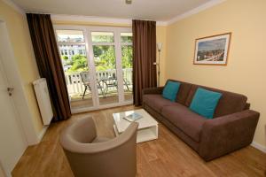 Meeresblick Residenzen FeWo 55 deluxe Balkon, Sauna- u Schwimmbadnutzung
