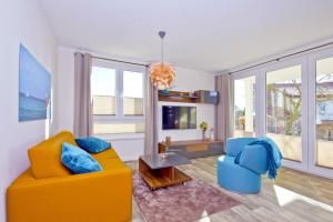 Meeresblick Residenzen FeWo 62 deluxe, inklusive Sauna und Schwimmbadnutzung im AHOI Sellin