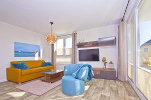 Meeresblick Residenzen FeWo 62 deluxe, inklusive Sauna und Schwimmbadnutzung im AHOI Sellin