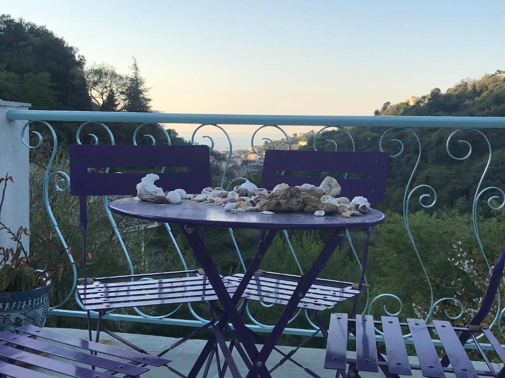 Menton Mignon 2p bucolique vue mer campagne 274 Avenue des Acacias, 06500 Menton
