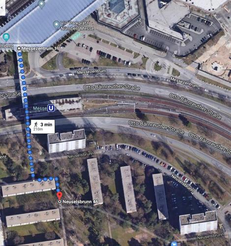 Messe Nurnberg Apartment mit Garagenparkplatz