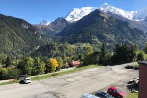 Mezzanine studio with balcony ski-in ski-out chairlift 5 mins walk