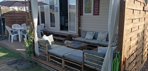 Mobil-home camping 4* les Cigales