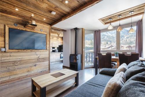 Modern Apartment Next to Ski lift Prarion