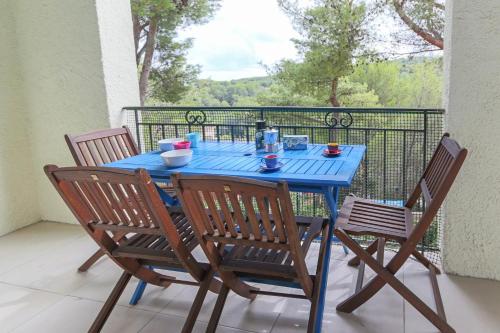 Modern apartment with 2 terraces pool tennis and parking - BENAKEY