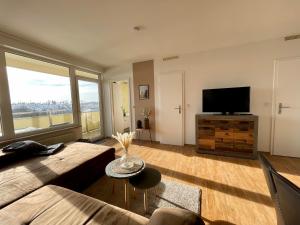 Modern ausgestattetes Apartment mit Panoramablick
