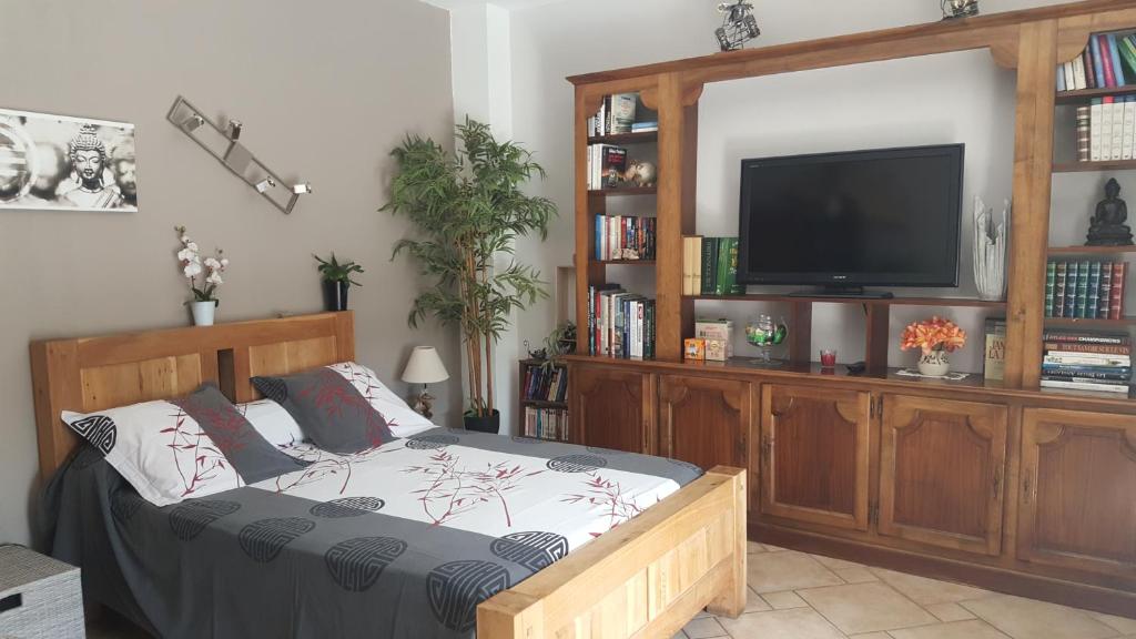 Modern Cozy apt. -with 2 TV, Netflix and work desk