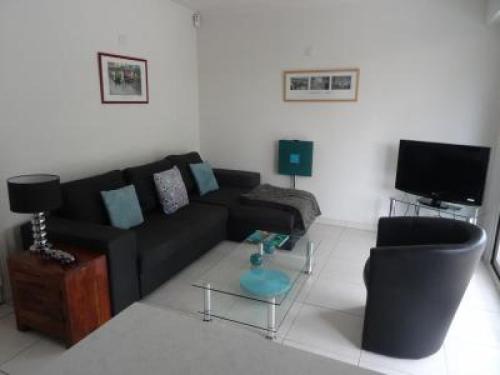 Modern one bedroomed apartment just off the Cannes Seafront with a terrace and pool access 1753