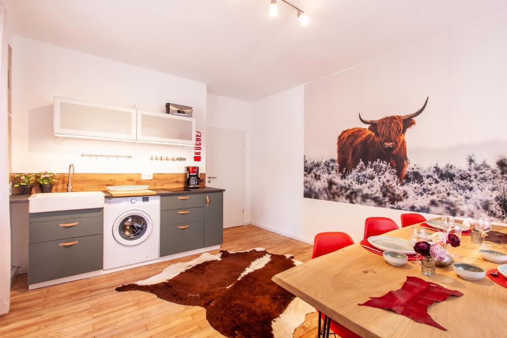 Appartement Modern & spacious apartment for up to 8 persons 26 Annastraße 97072 Wurtzbourg