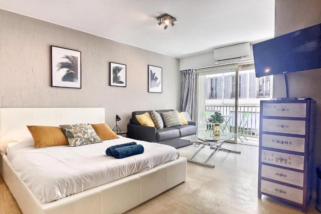 Modern Studio - 50 mètres des plages de la Croisette 1 Rue des Frères Pradignac, 06400 Cannes