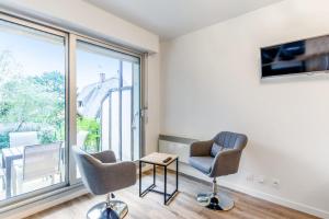 Modern studio with garden nearby Cabourg beach - Welkeys
