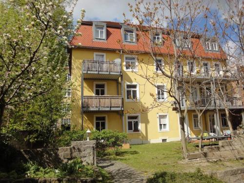 Modern Studio08 with big balcony in the Neustadt