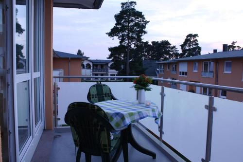 moderne 3-Raum Ferienwohnung Strandmöwe mit Panoramafenster