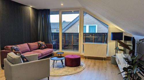 Moderne Ferienwohnung mit Südbalkon in der Nähe der Stever