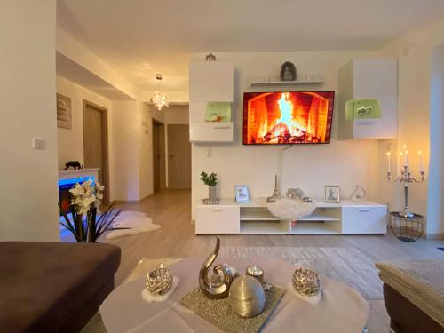 Moderne FeWo Weinberge Netflix