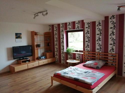 Moderne ganze Ferienwohnung 1km zum FunPark und nur 15 Minuten nach Nürnberg