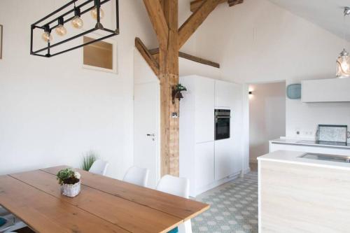 Moderne Unterkunft Landzeit Esens nahe der Nordsee - ökologisch saniertes Ferienhaus