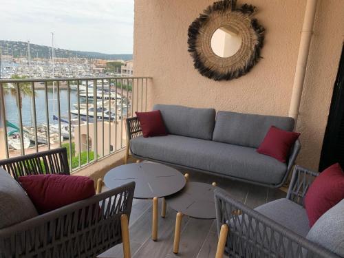 Mon Ecrin sur la marina du Golfe de St Tropez