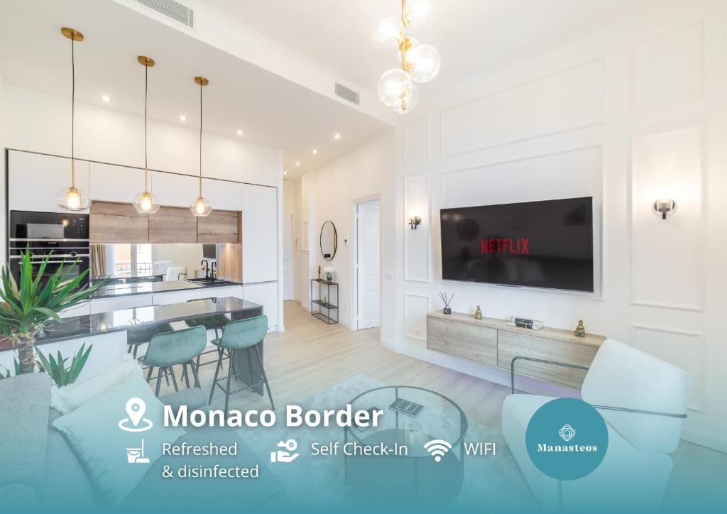 Appartement Monaco border - Luxury apartment - Belle Epoque 42 Boulevard de la République 06240 Beausoleil