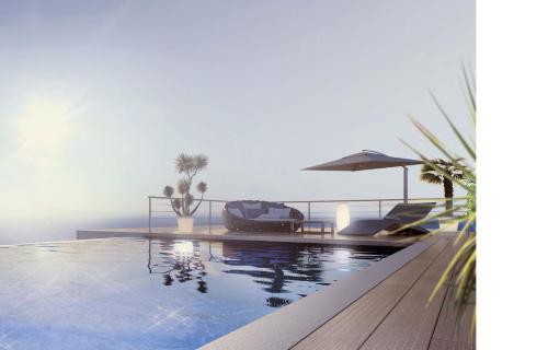 Monaco view, pool, garage, 100 m2 terrace