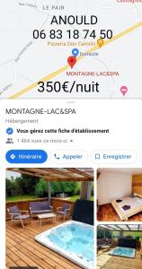 Appartement MONTAGNE-LAC&SPA (jacuzzi privé) (NOUVEAU) 683 Rue de Gérardmer 88650 Anould Lorraine