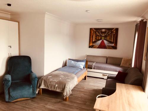 Monteurwohnung Fremdenzimmer mit WLAN, Garten, Parkplatz, eigener Terrasse