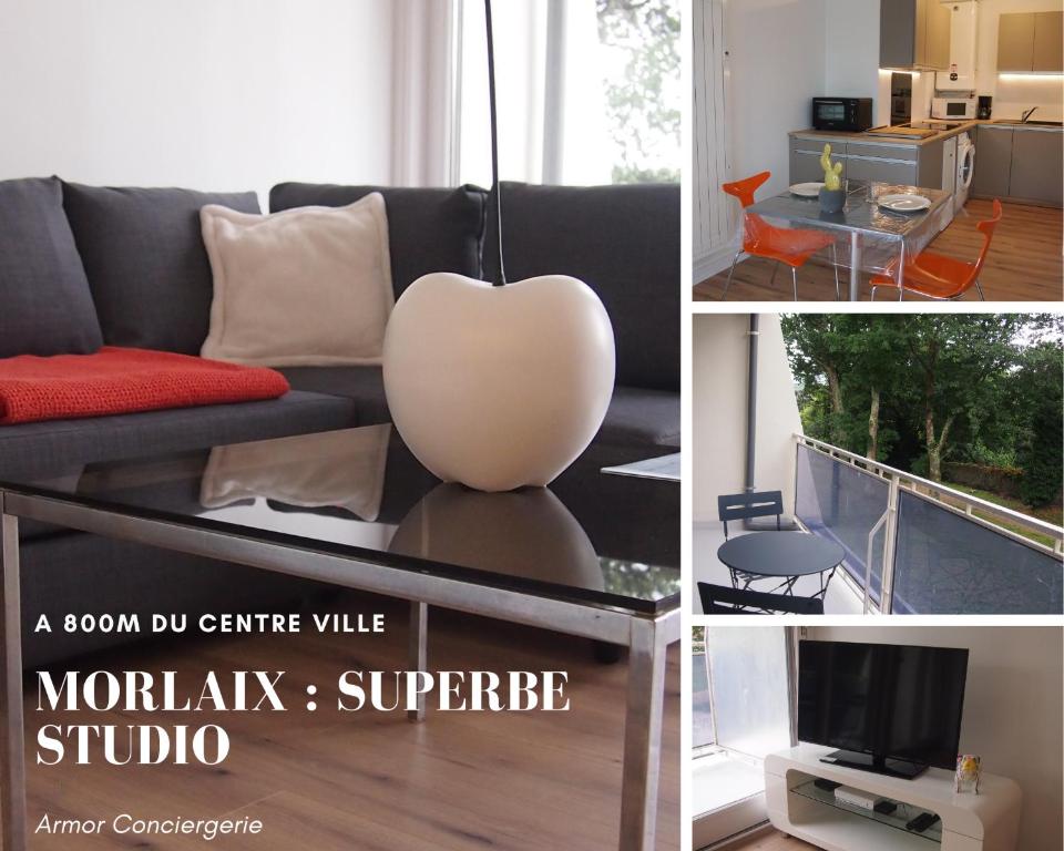 Appartement Morlaix : Superbe appartement en résidence Résidence Bréhat 29600 Morlaix