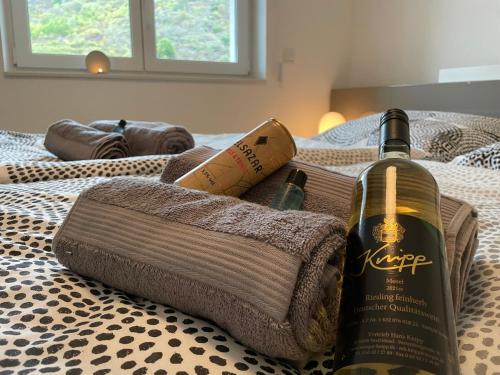 Moselpromenade Villa Moselufer, Panorama & Burg Cochem Blick, Netflix, Balkon