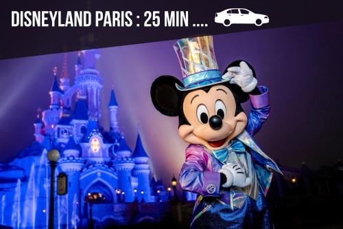My Evening Break- Appartement cosy proche Disney et Paris