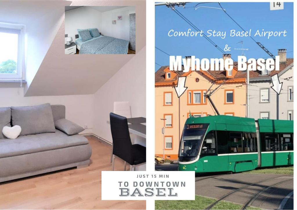 Appartement MyHome Basel 3A46 Apartment RC-A 44 Avenue Général de Gaulle 68300 Saint-Louis