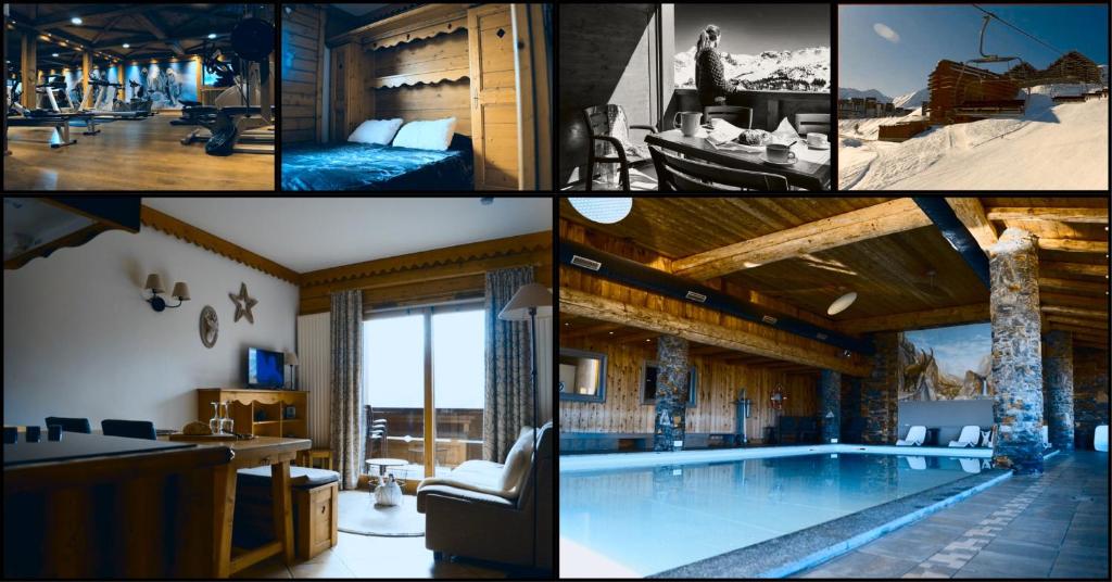 Appartement Myplagne les hauts bois 20AA 8éme étage Bat A résidence les hauts bois Domaine de la plagne Aime 2000 73210 Aime-La-Plagne