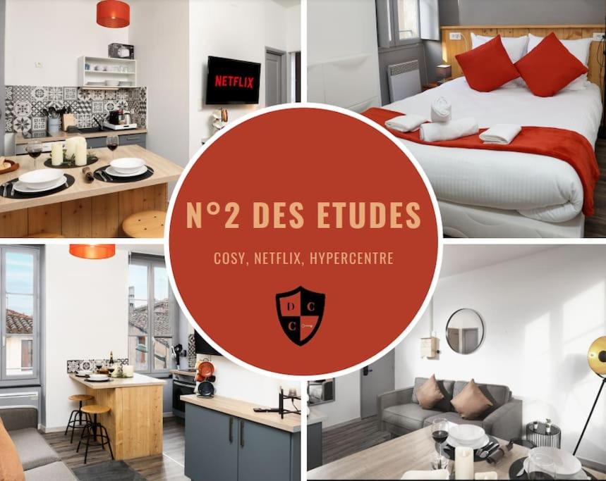 Appartement N2 des Études Cosy Hypercentre Wifi ConciergerieDameCarcas 32 Rue des Études 11000 Carcassonne