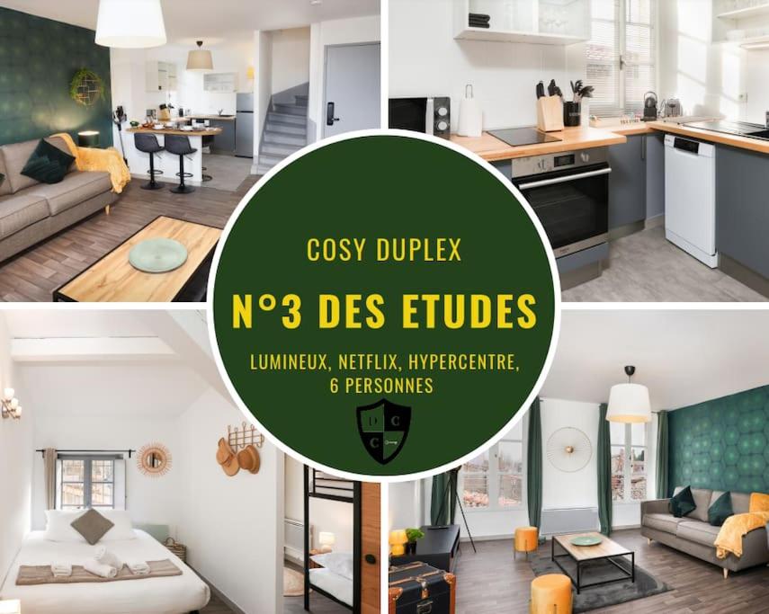 Appartement N3 des Études Duplex Hypercentre Wifi ConciergerieDameCarcas 32 Rue des Études 11000 Carcassonne