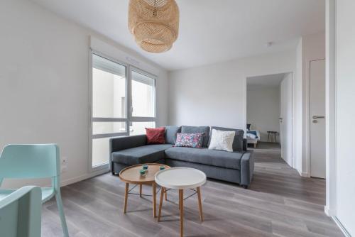 NATHAN - Appartement proche gare, arrivée 24 24