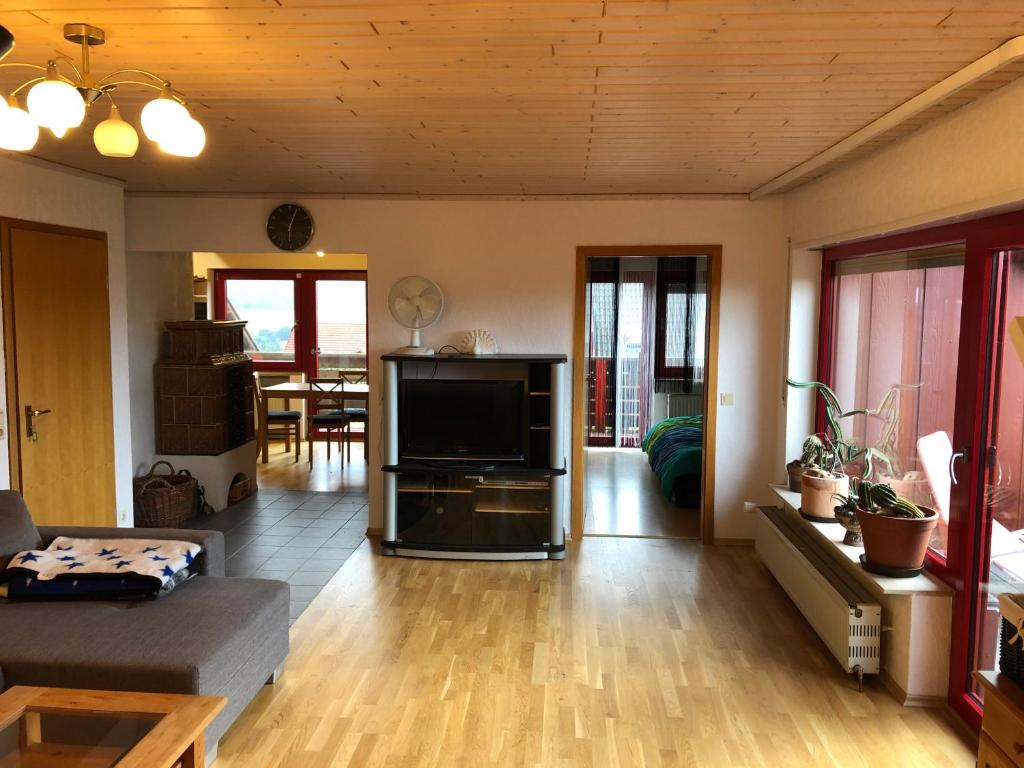 Appartement Natürlicher Holzkomfort im hessischen Kegelspiel Pferdskopfweg 8 36088 Hünfeld