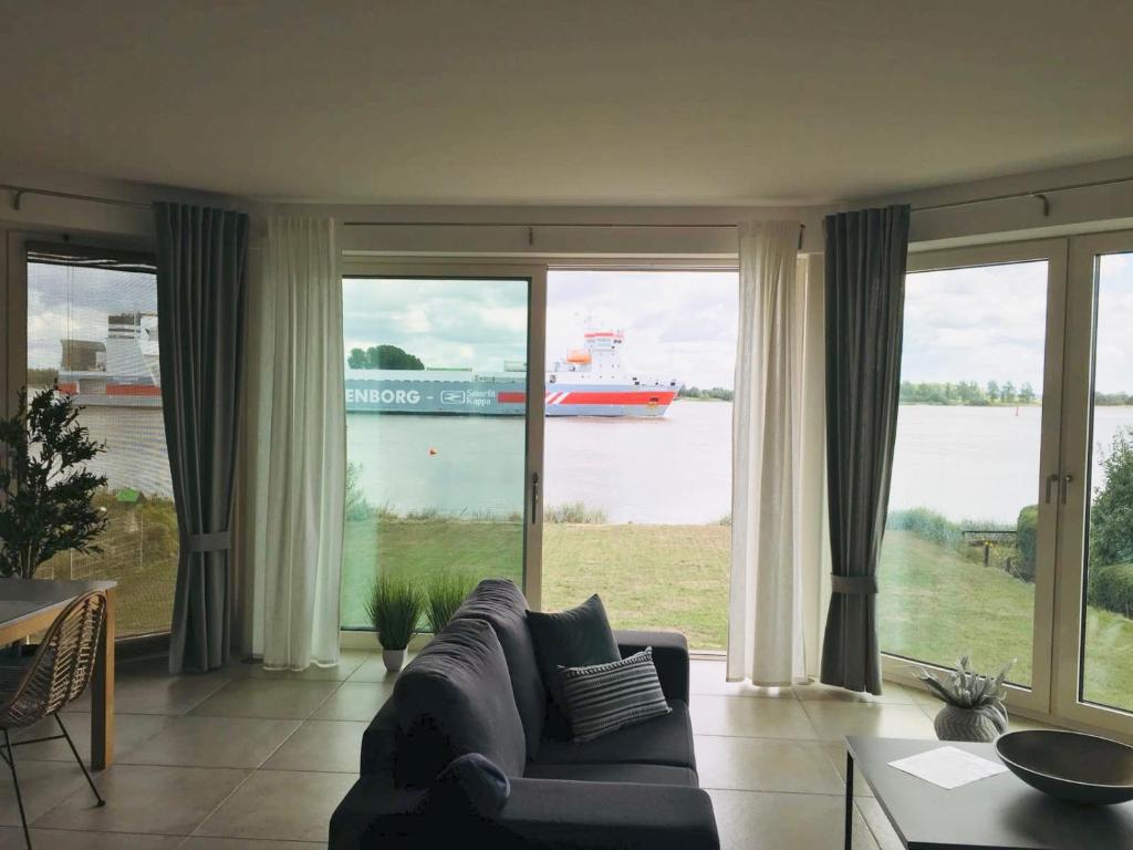 Appartement NAUTIK STRANDAPARTMENTS Luxuswohnung Atlantik Am Weserdeich 10 26919 Brake