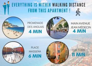 Nestor&Jeeves - ELEGANCE RIVIERA - Central - Close sea