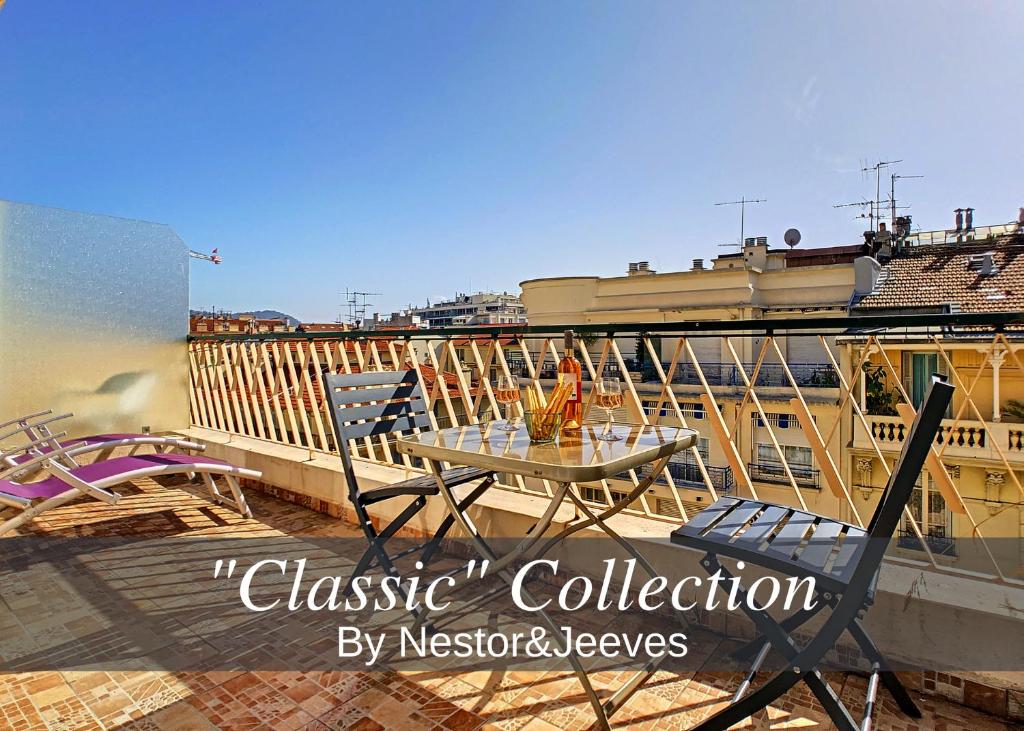 Appartement Nestor&Jeeves - GIBRALTAR TERRASSE - Central - By sea - Pedestrian zone 10 Rue de France 06000 Nice