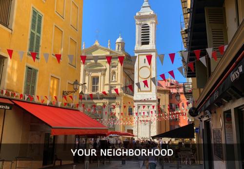 Nestor&Jeeves - PITCHOUN VIEUX NICE - Heart of Old Town - Close sea
